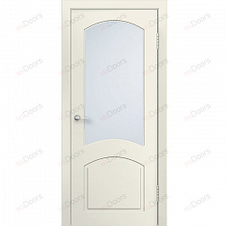 Дверь Наполеон, крашеная остекленная (цвет: RAL 1013)