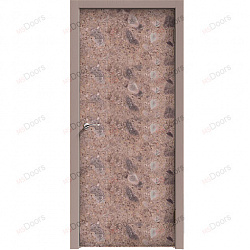 Дверь в пластике CPL под камень (цвет: 3051 серый камень)