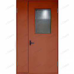 Тамбурная дверь ПО2 (цвет: RAL 8024)