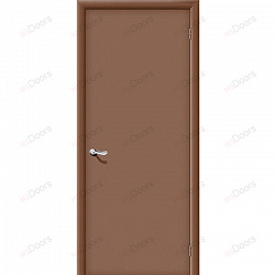 Дверь крашеная ПГ усиленная (коричневая RAL 8024)