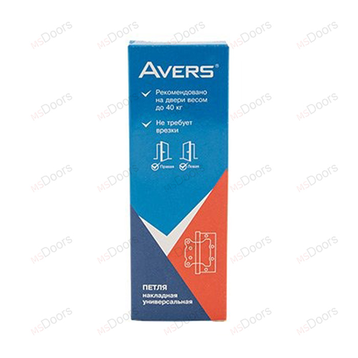 Петля накладная Avers 125*75*2,5-B2-NIS