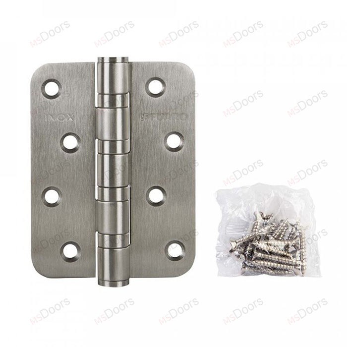 Петля из нержавейки универсальная IN4400U-R10 INOX (4BB-R10 102х76х3)