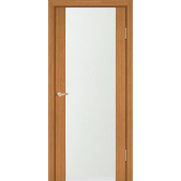Межкомнатная дверь Престиж, с остеклением (стекло триплекс, матовое, цвет: анегри)