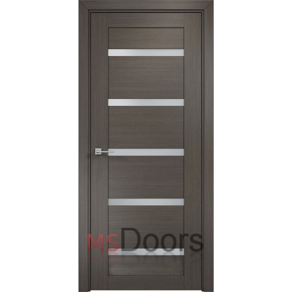 Межкомнатная дверь Тектон, остекленная (цвет: дуб серый)