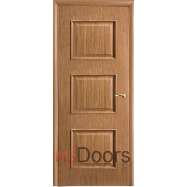 Межкомнатная дверь Милан, глухая (цвет: анегри)