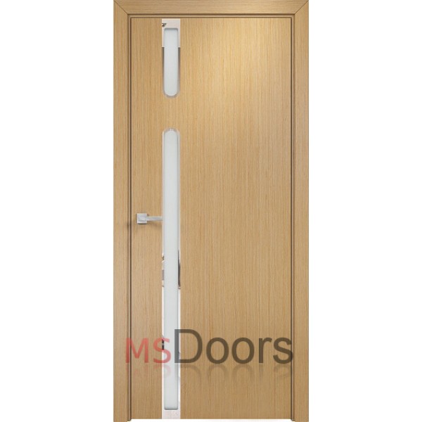 Межкомнатная дверь Рондо, с остеклением (цвет: дуб)