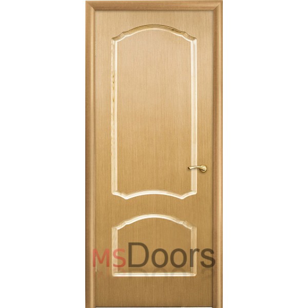 Межкомнатная дверь Диана с фрезерованной филенкой (цвет: анегри)