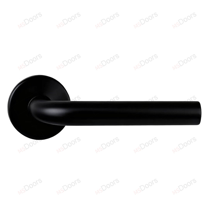 Ручка дверная V0191BL INOX (черная)