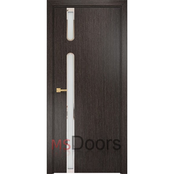 Межкомнатная дверь Рондо, с остеклением (цвет: абрикос)