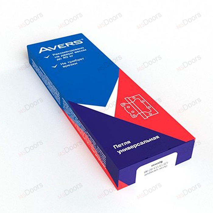 Петля накладная Avers 125*75*2,5-B2-AB