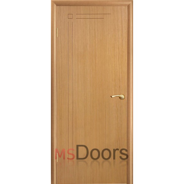 Межкомнатная дверь Вертикаль, глухое полотно (цвет: анегри)