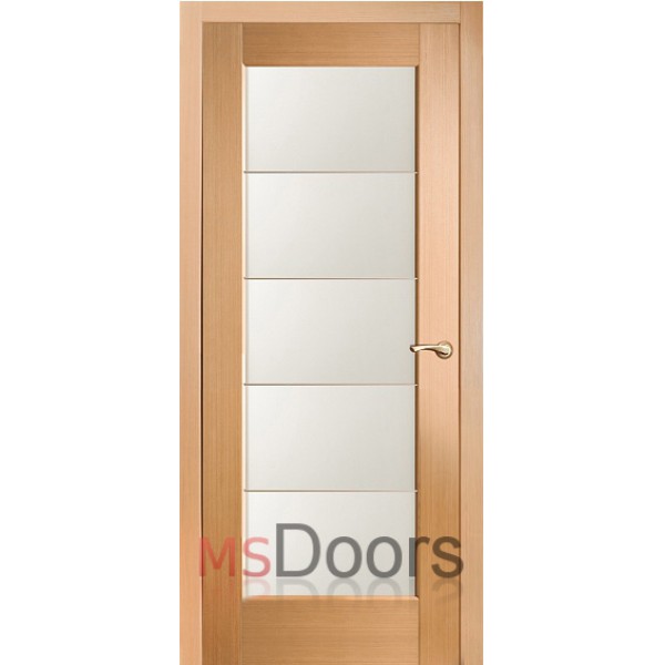 Межкомнатная дверь Техно с остеклением (цвет: анегри)