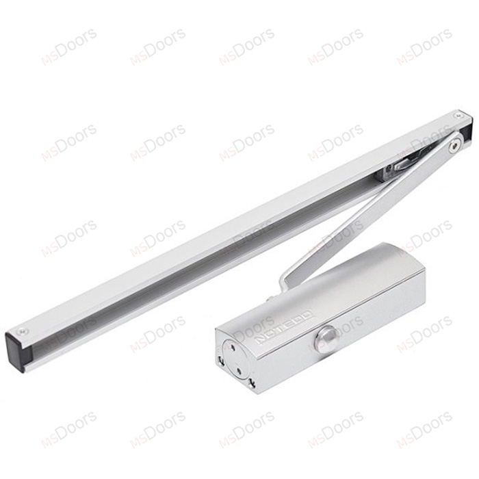 Дверной доводчик NOTEDO DC-075 SL+HO (серебро)
