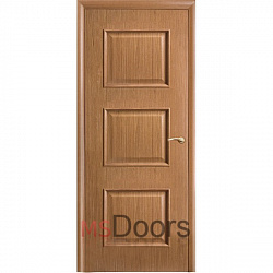 Межкомнатная дверь Милан, глухая (цвет: анегри)
