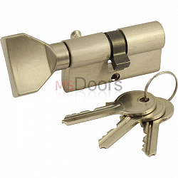 Цилиндр ключ-вертушка Vantage DW60 (цвет: матовое золото)