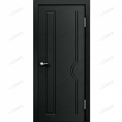 Дверь Молния, крашеная глухая (цвет: RAL 9017)