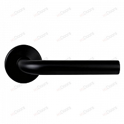 Ручка дверная V0191BL INOX (черная)