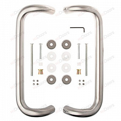 Ручка-скоба Avers HC-0905-25/300-INOX/201 (нержавеющая сталь)