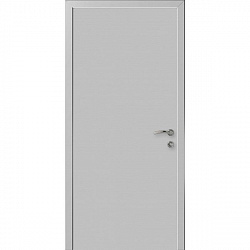 Пластиковая дверь, Kapelli Моноколор (цвет: серый 7035)