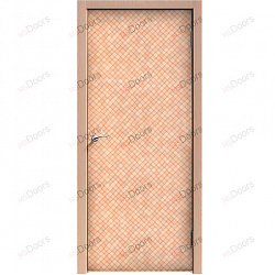 Дверь в пластике CPL цветная с рисунком (цвет: 4051 итальянская мозаика)