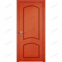 Дверь офисная в шпоне Наполеон (цвет: вишня)