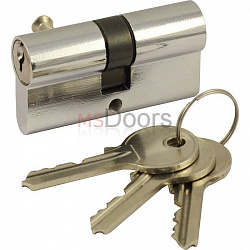 Цилиндр ключ-ключ Vantage D60 (цвет: матовый никель)