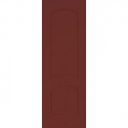 Офисная шпонированная крашенная дверь, Наполеон, глухая (цвет: красный 3009)