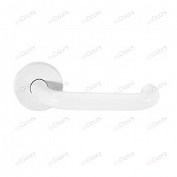 Ручка дверная V0190WH INOX (белая)