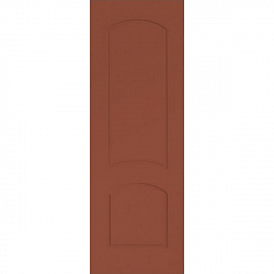 Офисная шпонированная крашенная дверь, Наполеон, глухая (цвет: коричневый 8004)