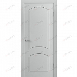 Дверь Наполеон, крашеная глухая (цвет: RAL 7035)